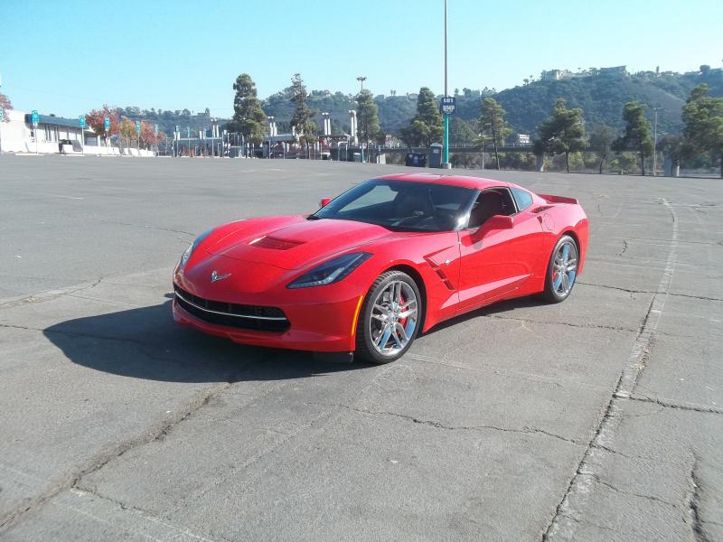 2017 torch red Chevy Corvette Coupe