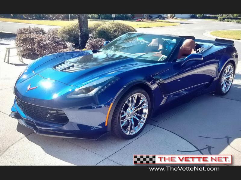 Rare Admiral Blue Z06 Convertible 3LZ