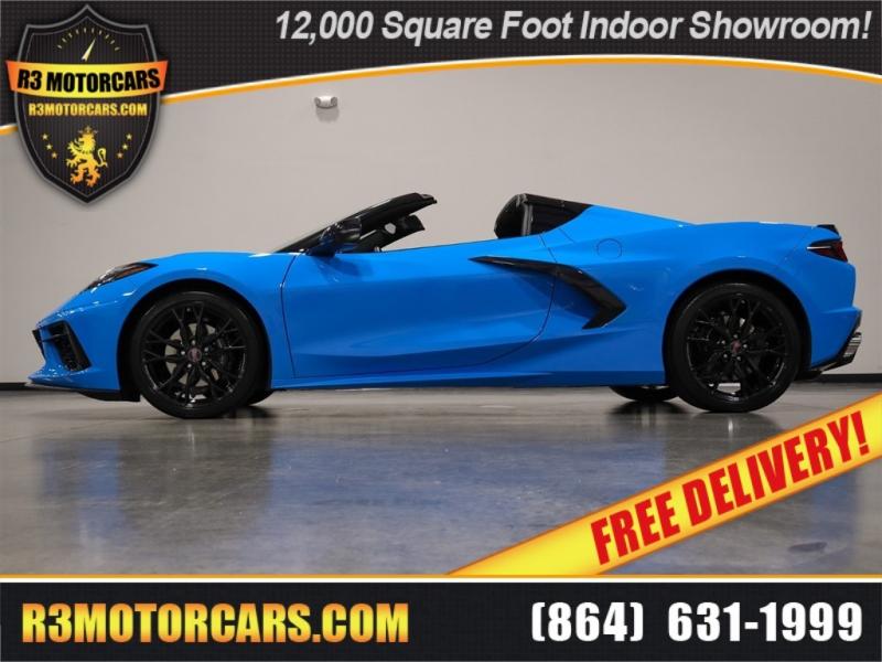 2023 RAPID BLUE Chevy Corvette Convertible