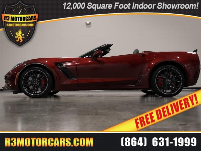 2016 LONG BEACH RED Chevy Corvette Convertible