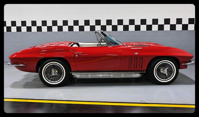 1965 Rally Red Chevy Corvette Convertible