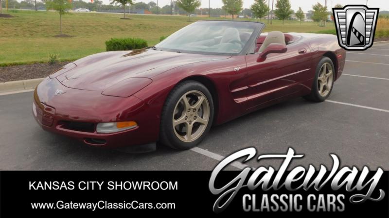 2003 Anniv Red Metallic Chevy Corvette Convertible