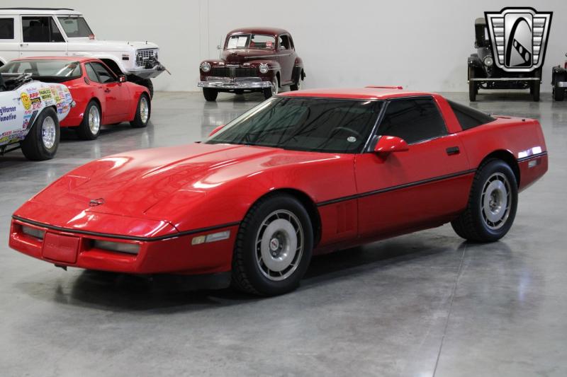 1987 Red Chevy Corvette Coupe