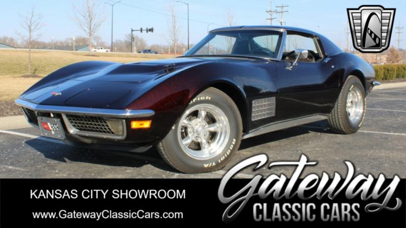 1970 Ruby Red Slipper Chevy Corvette T-Top