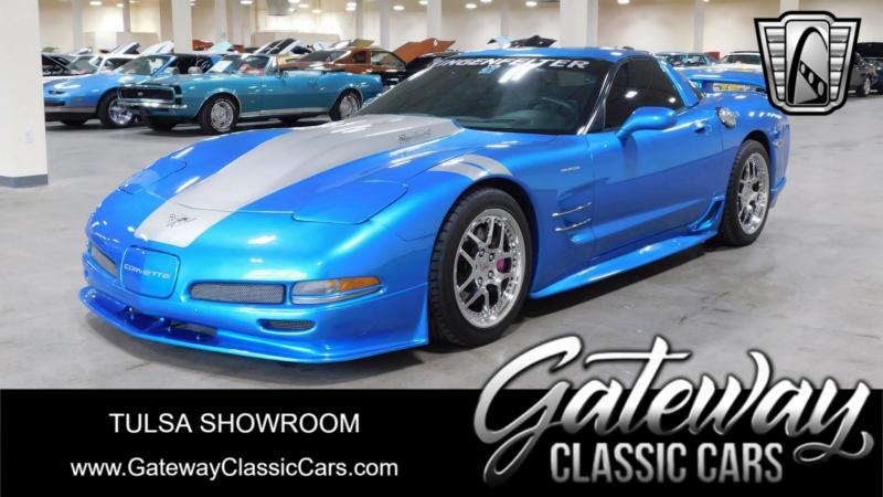 Blue 1998 Corvette Coupe id:89428