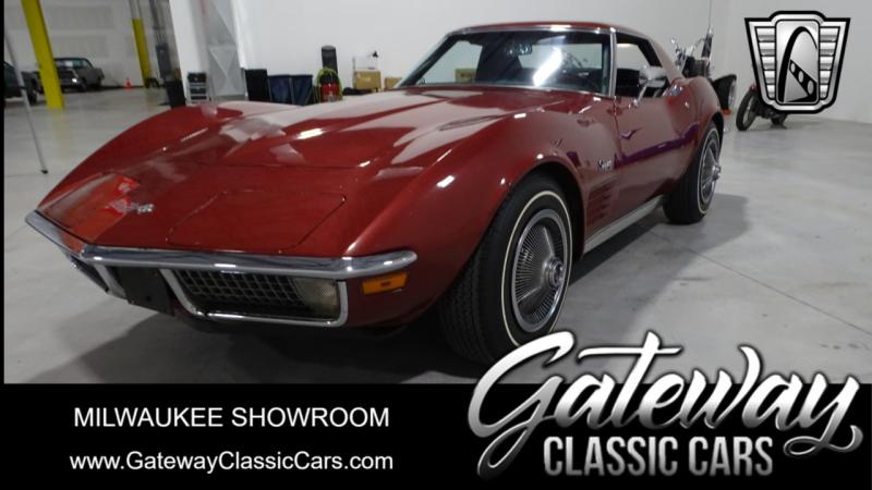 1970 Marlboro Maroon Chevy Corvette Convertible