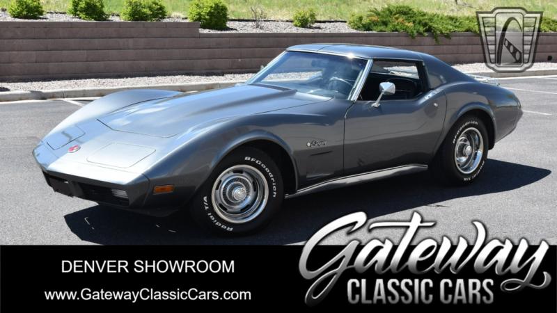 1974 Gray Chevy Corvette T-Top