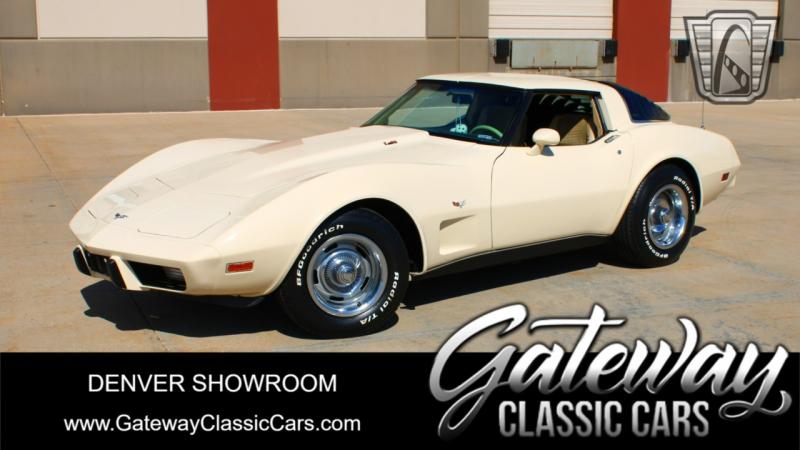 1979 Cream Chevy Corvette T-Top