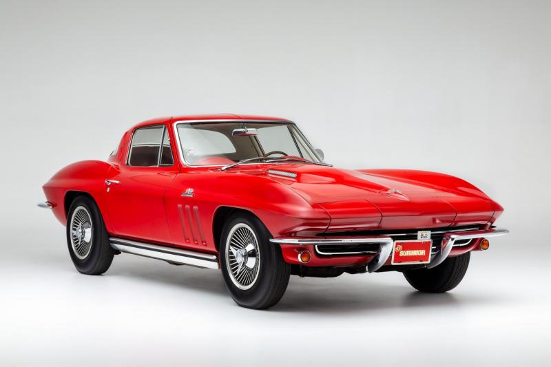 1965 Rally Red Chevy Corvette Coupe