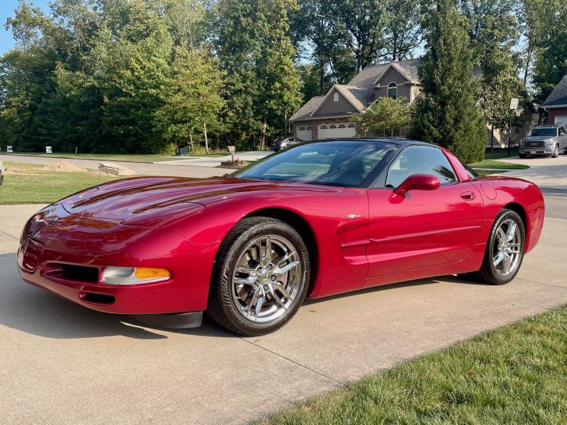2004 Red Chevy Corvette Coupe