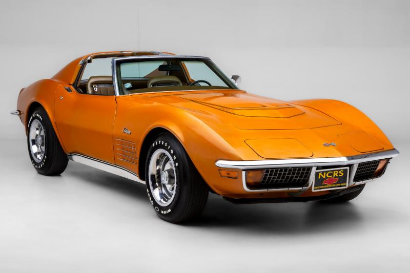 1972 Ontario Orange Chevy Corvette T-Top
