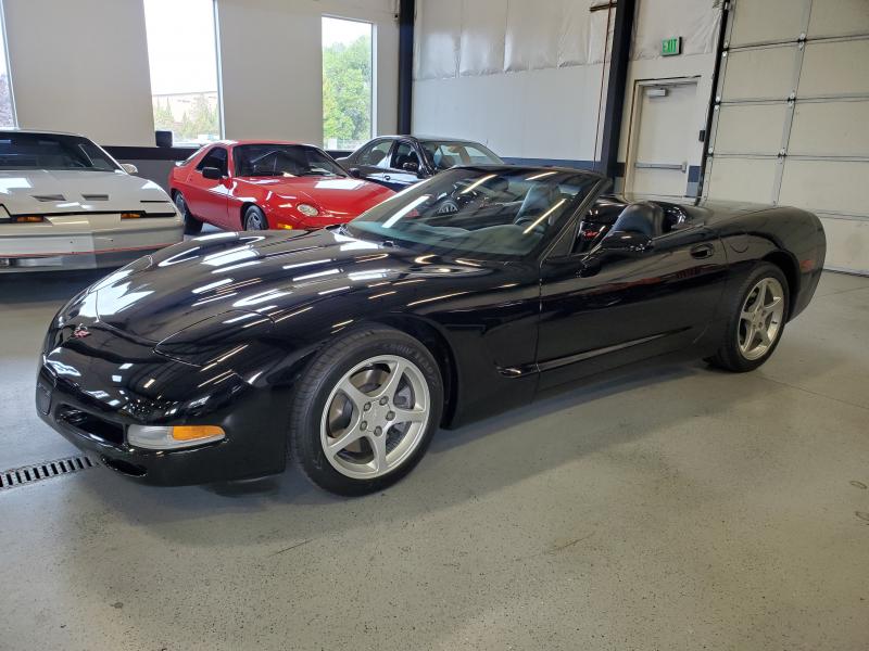 2000 Black Chevy Corvette Convertible