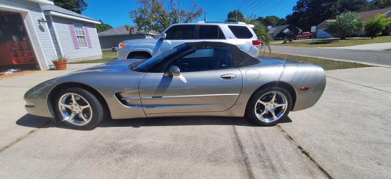 2000 Pewter Chevy Corvette Convertible