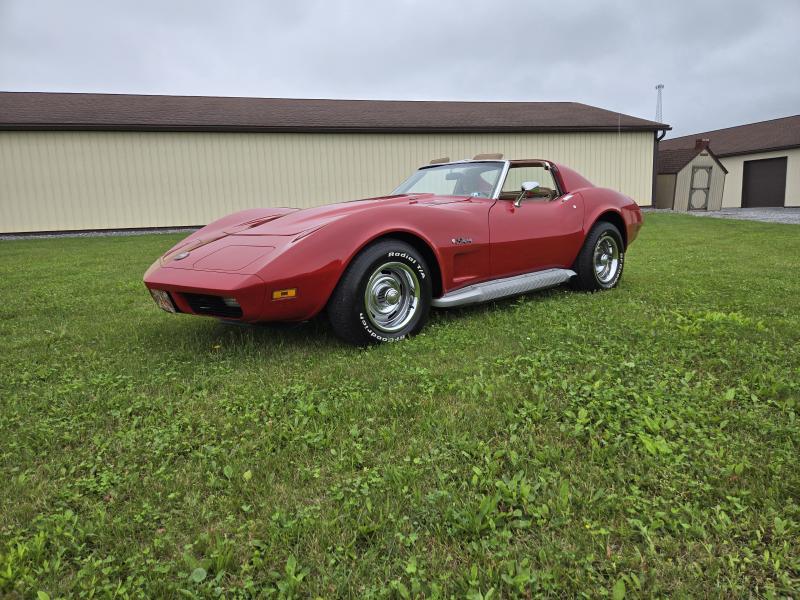 1974 Red 454 4spd Corvette For Sale