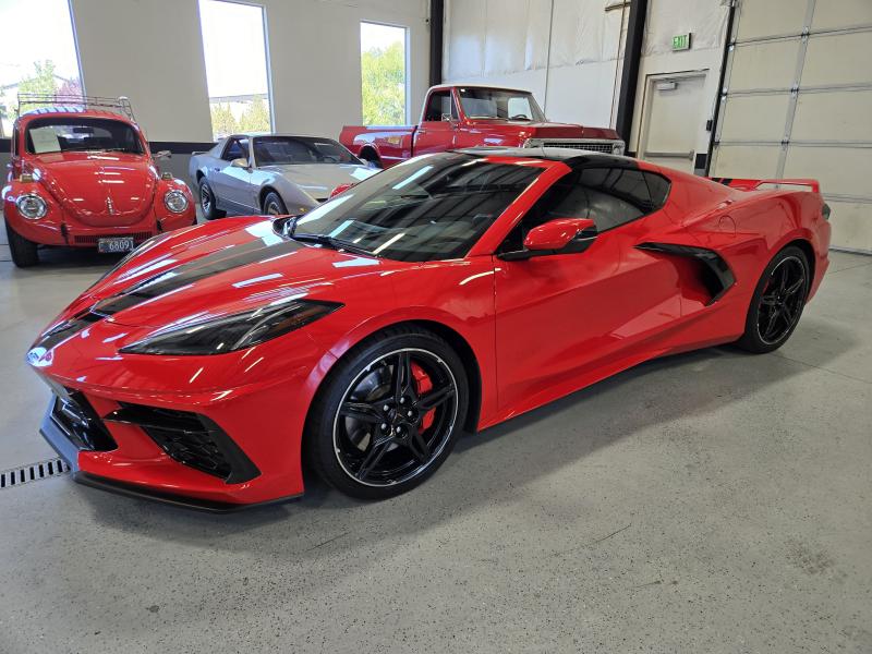 2021 Torch Red Chevy Corvette Coupe