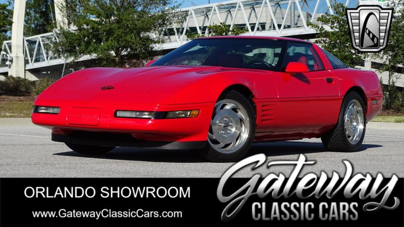 RED 1993 Corvette Coupe id:89515