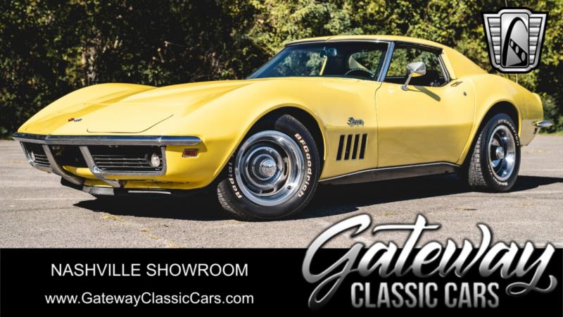 1969 Datona Yellow Chevy Corvette HardTop