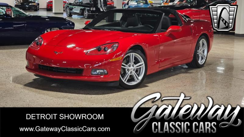 2009 Red Chevy Corvette Convertible