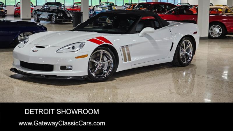 2011 White Chevy Corvette Convertible