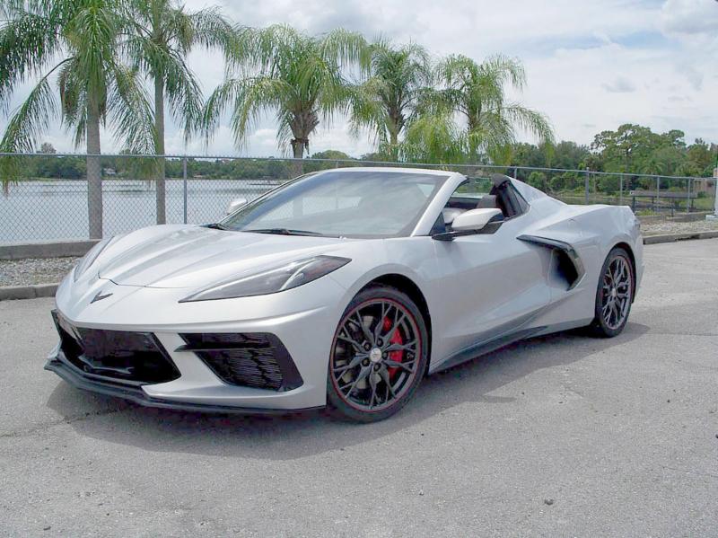 2023 Silver Flare Chevy Corvette Convertible 2023 Silver Flare Chevy Corvette Convertible