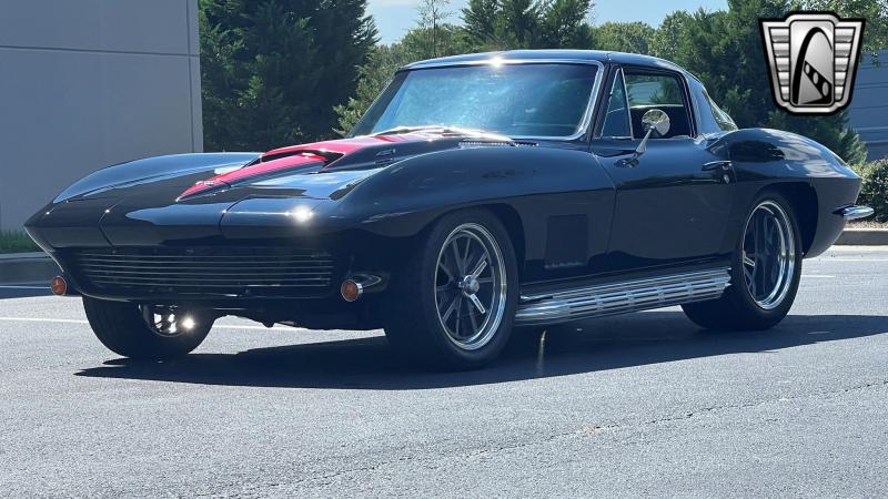 1967 Black Chevy Corvette Coupe