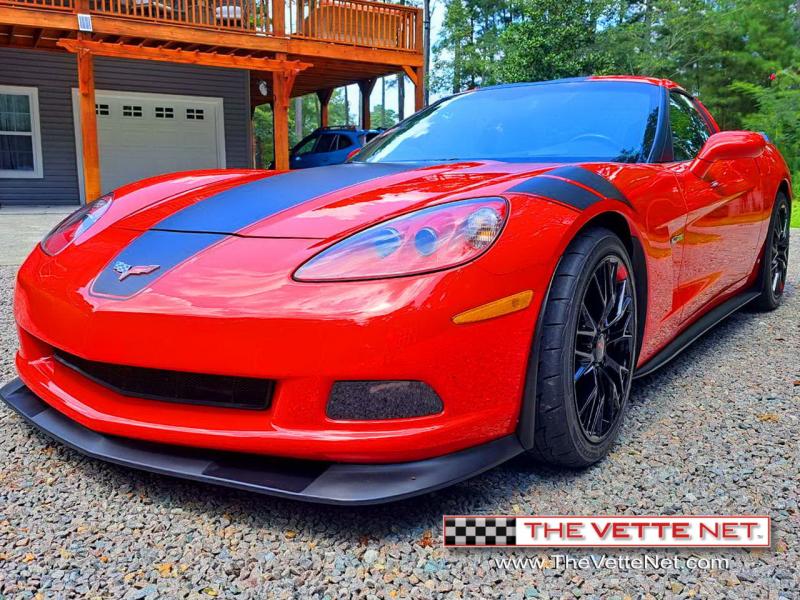 2009 Victory Red Chevy Corvette Coupe