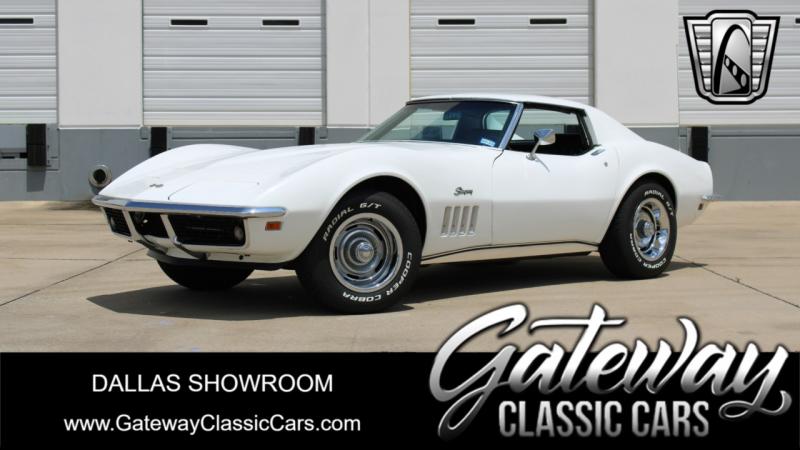 1969 white Chevy Corvette Convertible