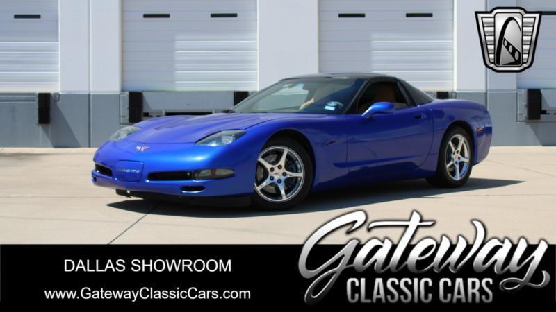 1999 Blue Chevy Corvette Coupe