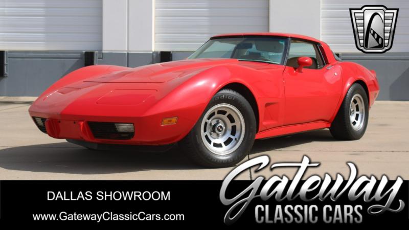 1979 Red Chevy Corvette T-Top