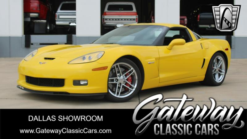 2010 Yellow Chevy Corvette Coupe