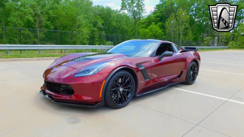 2016 Red Chevy Corvette Coupe