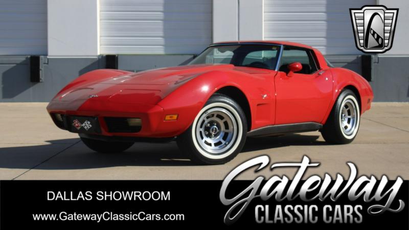 1979 Red Chevy Corvette T-Top