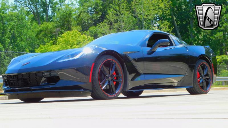 2017 Black Chevy Corvette Coupe