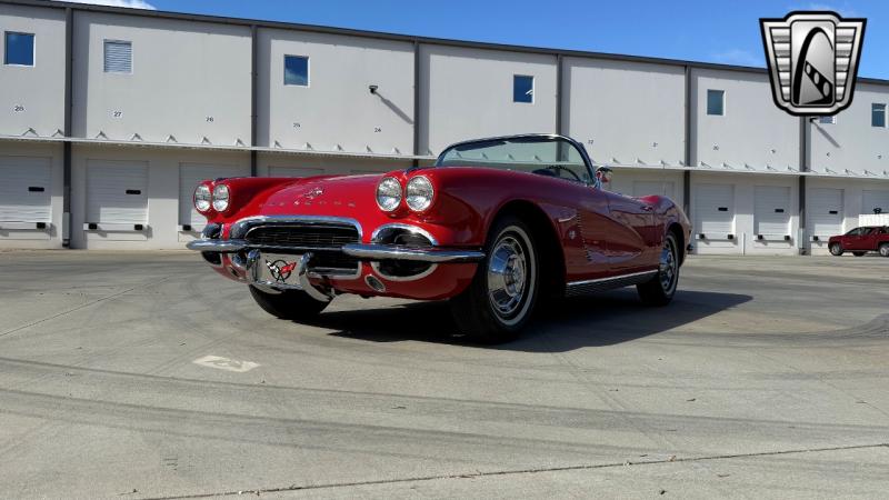 1962 Red Chevy Corvette Convertible