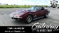 1968 Burgundy Chevy Corvette Convertible