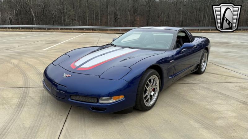 2004 Blue Chevy Corvette Coupe