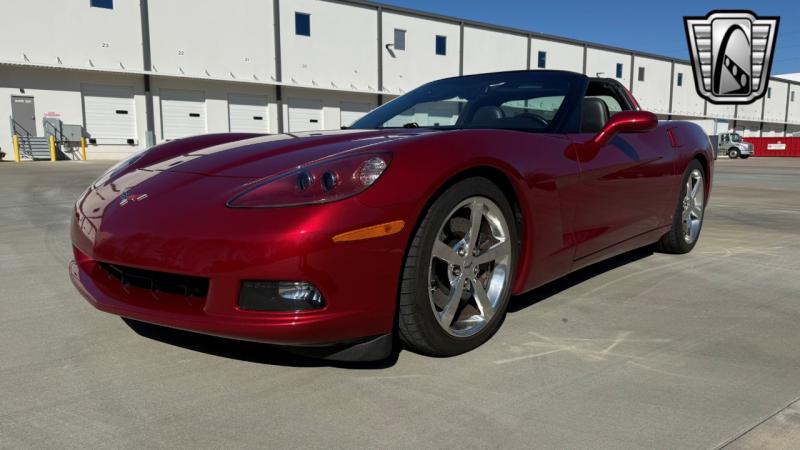 2008 Crystal Red Metallic Chevy Corvette T-Top