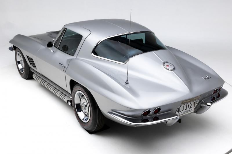 1967 Silver Pearl Chevy Corvette Coupe