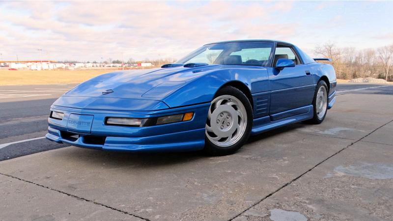 1992 Quazar Blue Metallic Chevy Corvette Coupe