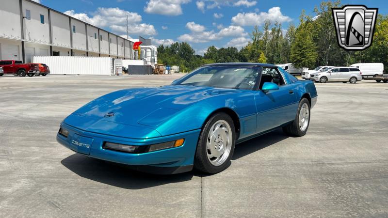 1995 Aqua Marine Blue Chevy Corvette Coupe