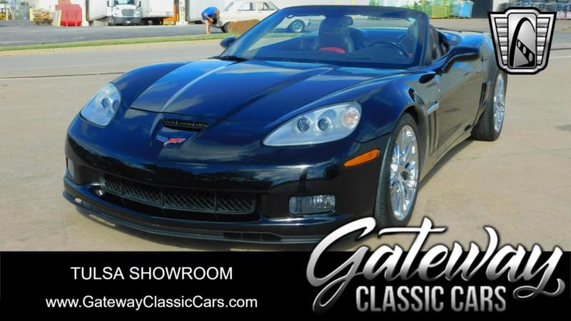 2011 Black Chevy Corvette Convertible