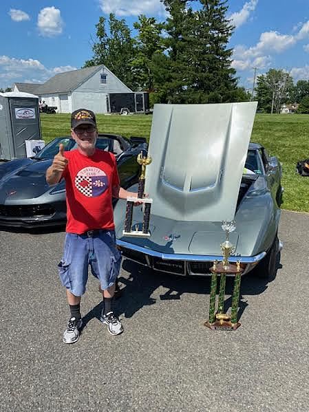 1972 STEEL CITIES GRAY Chevy Corvette T-Top