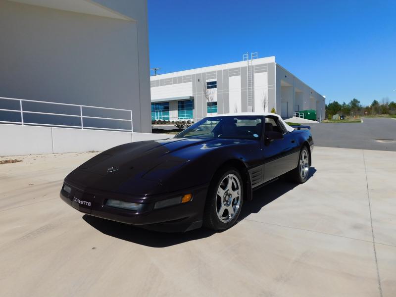 1993 Black Rose Metallic Chevy Corvette Convertible 1993 Black Rose Metallic Chevy Corvette Convertible