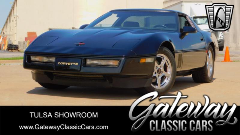1984 Black Chevy Corvette Coupe