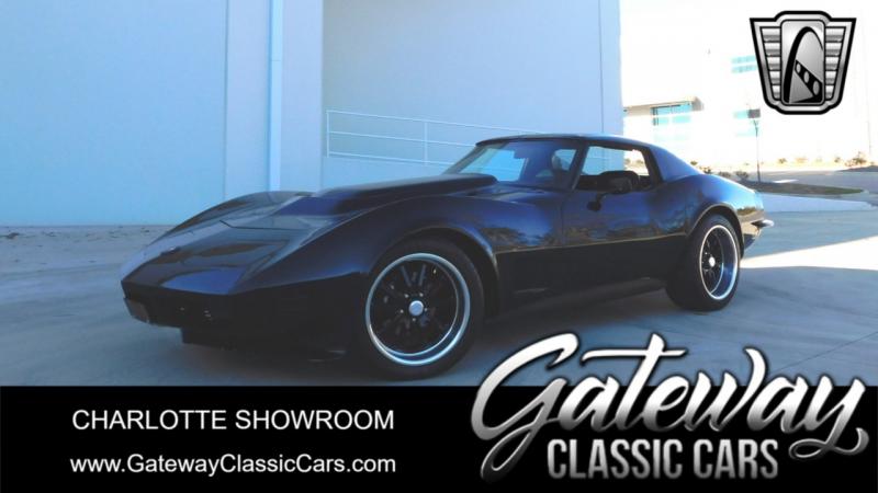 1973 Black Chevy Corvette HardTop