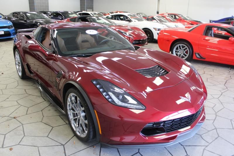 2017 Long Beach Red Chevy Corvette Coupe