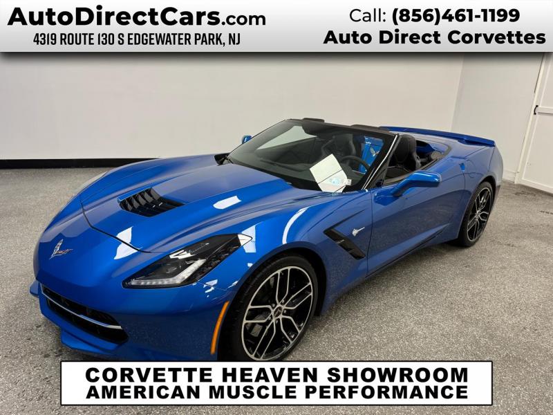 2016 Laguna Blue Chevy Corvette Convertible