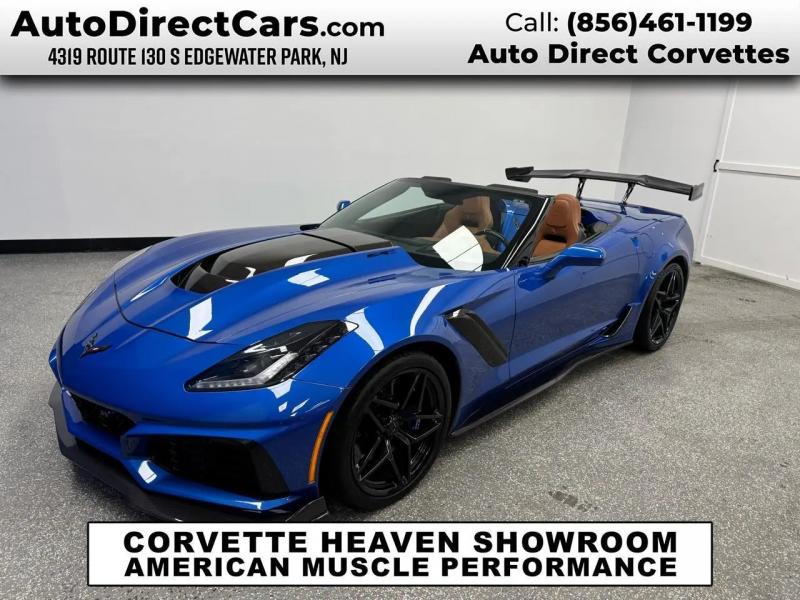 2019 Elkart Lake Blue Chevy Corvette Convertible