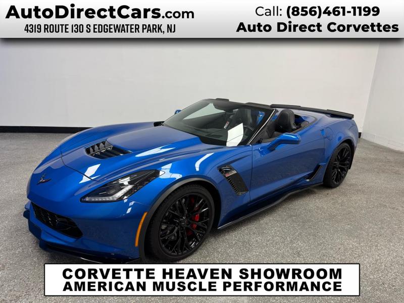 2016 Laguna Blue Chevy Corvette Convertible