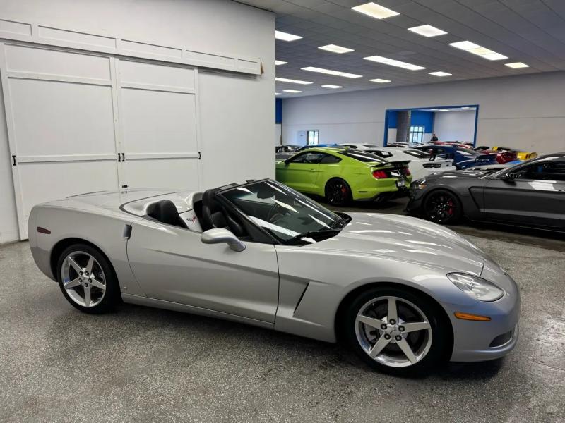 2006 Silver Metallic Chevy Corvette Convertible